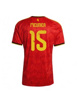Muži Futbalové oblečenie Belgicko Thomas Meunier #15 MS 2026 Krátky Rukáv - Domáci Muži Futbalové oblečenie Belgicko Thomas Meunier #15 MS 2026 Krátky Rukáv - Domáci